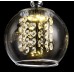 Crystal Wine Glass Mini Pendant Light with Bulb